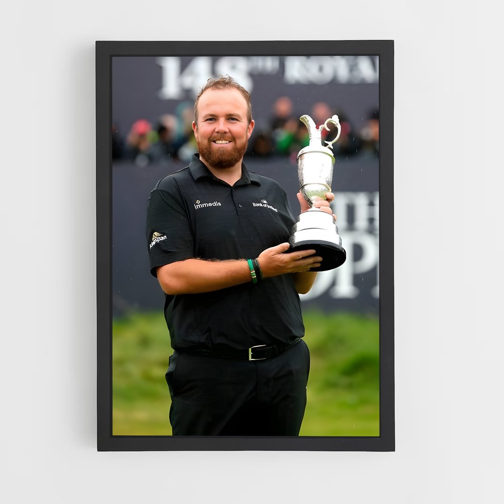 Poster Shane et le Trophée – affiche Golf (vue 2)